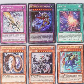 216pcs Yugioh Paper Cards with Box Yu gi oh Anime Game Collection Cards Kids Boys Toy
