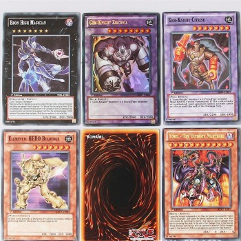 216pcs Yugioh Paper Cards with Box Yu gi oh Anime Game Collection Cards Kids Boys Toy