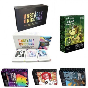 Unstable Unicorns Dragons Expansion Pack NSFW Expansion Pack Rainbow Apocalypse Collection Play Fun For Children Adults Gadgets
