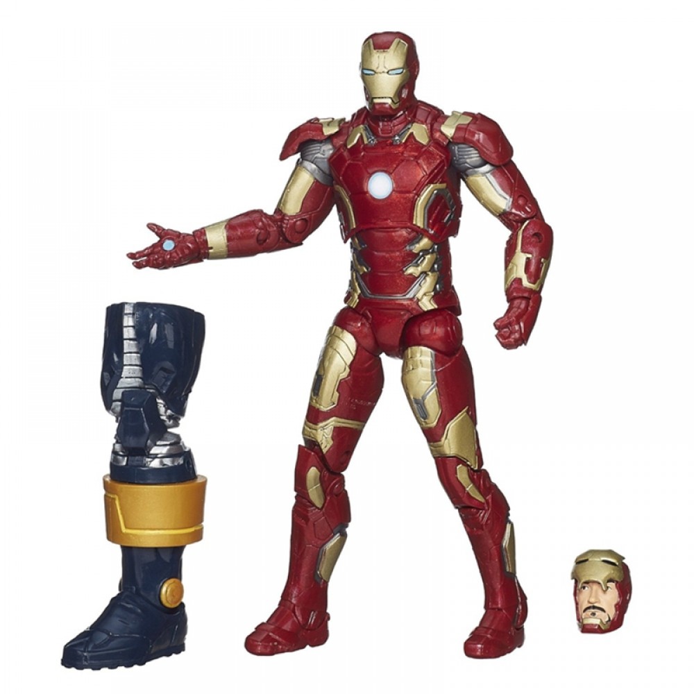 6 Marvel Legends Series Complete BAF THANOS Ironman Mark 43 Figure Toy Doll THANOS Wave Collectible Brinquedos Model Gift