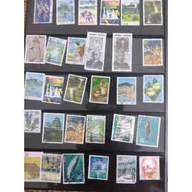 50 PCS No Repeat Japan Postage Stamps Brand With PostMark Stamp All Used Clloection Gifts