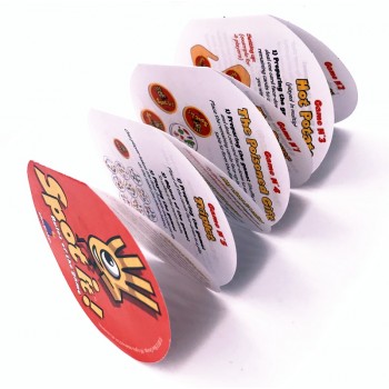 55pcs cards /set english card with metal box Paper card It Game Family Party Entertainment Spot play Board Game Icon