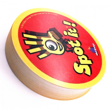55pcs cards /set english card with metal box Paper card It Game Family Party Entertainment Spot play Board Game Icon