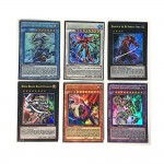 60PCS/Set Yugioh Rare Flash Cards Yu Gi Oh Game Paper Cards Kids Toys Girl Boy Collection Yu-Gi-Oh Cards Christmas Gift Toys