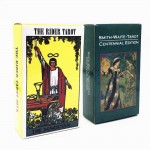 Playing Deck Tarot Edition Centenary Waite Board Tarot 78 Rider-waite The PCS Game English Board Rider Full Card Game 2018 Tarot