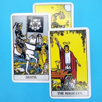 Playing Deck Tarot Edition Centenary Waite Board Tarot 78 Rider-waite The PCS Game English Board Rider Full Card Game 2018 Tarot