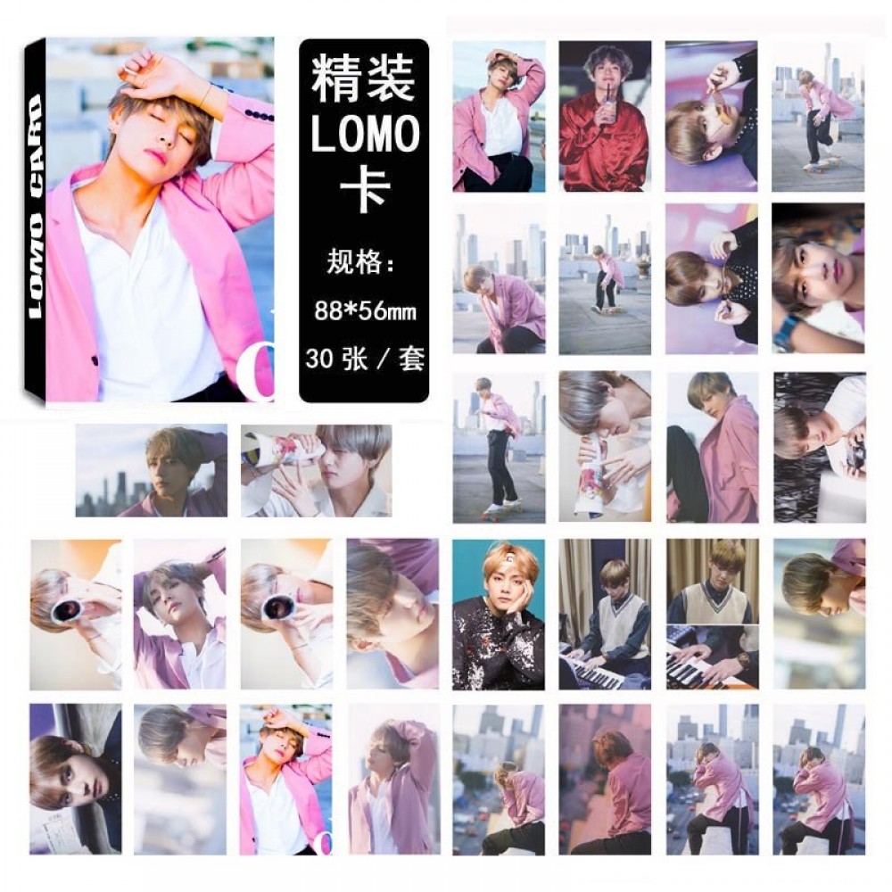 [MYKPOP]BTS DICON #7 V Photo Album LOMO Cards Paper Photo Card HD Photocard SA180051001