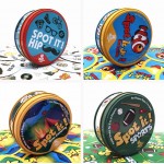 New English version children play board game card spot it game Family Party Entertainment Board Game Icon Match Card Game