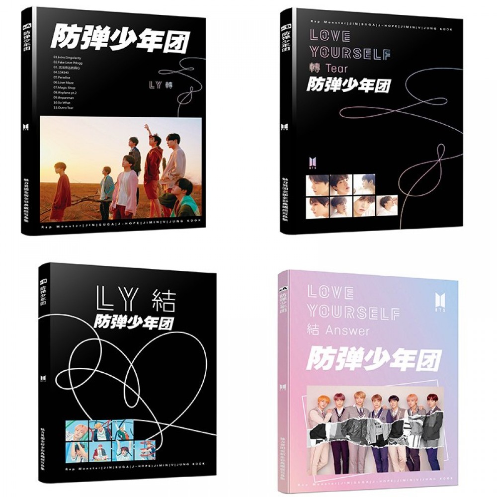 BTS 80 pcs KPOP Bangtan Boys love yourself photo album Bookmark HD Photos KPOP Fans LOVE YOURSELF Support Gift Collection