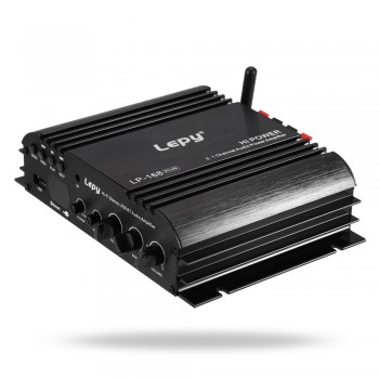 Lepy  LP - 168 Plus Super Bass HiFi Stereo Audio Car Amplifier with Wireless Bluetooth 2.1 + EDR