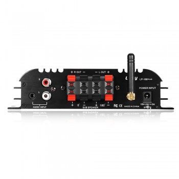 Lepy  LP - 168 Plus Super Bass HiFi Stereo Audio Car Amplifier with Wireless Bluetooth 2.1 + EDR