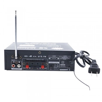 600W DC12V AC220V Car Amplifier Mini HiFi Stereo Audio Power Amplifier with Digital Bluetooth for Car Auto Home Audio