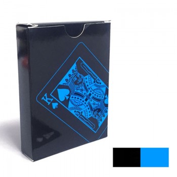 High Quality 54Pcs/Set Plastic PVC Poker Waterproof Black Playing Cards Creative Gift Durable Poker Yu-Gi Oh Entertainment Cards