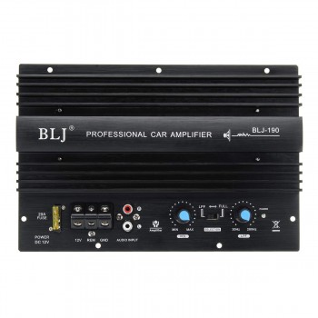 12V 1000W 105dBA Mono Car Audio High Power Amplifier Amp Board Powerful Bass Subwoofer Power Connection Electric Components