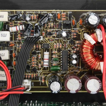 12V 1000W 105dBA Mono Car Audio High Power Amplifier Amp Board Powerful Bass Subwoofer Power Connection Electric Components
