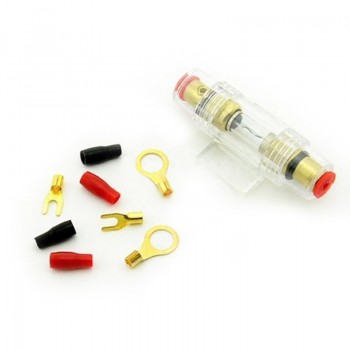 New 1500W Car Audio Wire Wiring Amplifier Cable Subwoofer Speaker Installation Kit 8GA Power Cable 60 AMP Fuse Holder