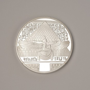 PIKAALAFAN Gold/Silver Plated Coins Ancient Egypt Sphinx Design Copy Coins for Collection Gift Commemorative Challenge Coin