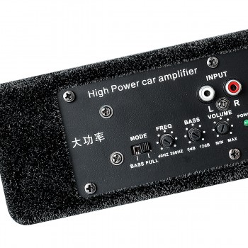 8 600W Active Car Enclosure Subwoofer Under-Seat Stereo Bass Powered Amplifier Sound Amplifier for Speakers