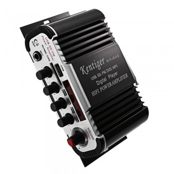 Kentiger HY - 600 Hifi Stereo Car Amplifiers FM MP3 USB Playback Digital Audio Amplifier IR Control DSP Sound Super Bass Speaker