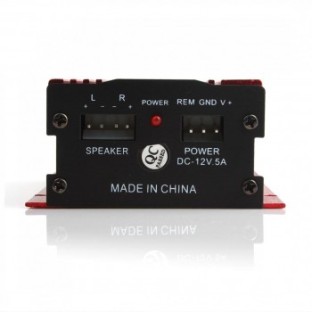 MA-150 500W 2-CH Mini Hifi Car Stereo Amplifier Hi-Fi Audio Power Amplifier Subwoofer DC 9-14V For Auto Motorcycle