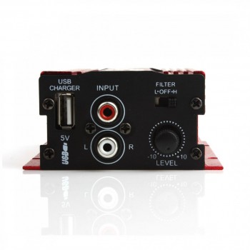 MA-150 500W 2-CH Mini Hifi Car Stereo Amplifier Hi-Fi Audio Power Amplifier Subwoofer DC 9-14V For Auto Motorcycle