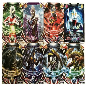 32 pcs/lot Cartoon Game Collection Cards 3D Version Plants vs Zombies Dragon Warrior Samurai Milky Way To Protect Kid Gift Toy