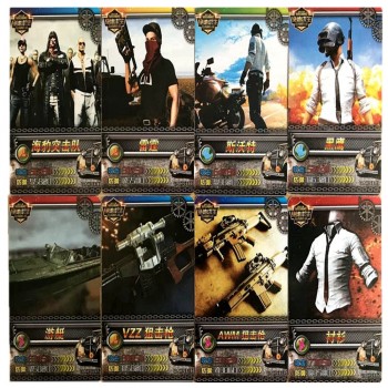 32 pcs/lot Cartoon Game Collection Cards 3D Version Plants vs Zombies Dragon Warrior Samurai Milky Way To Protect Kid Gift Toy