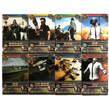 32 pcs/lot Cartoon Game Collection Cards 3D Version Plants vs Zombies Dragon Warrior Samurai Milky Way To Protect Kid Gift Toy