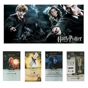 36 pcs/lot Harry Potter Collection Cards Harry Potter Voldemort Hermione Ron Death Eater Action Figure Card Kid Toy