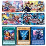 41 pcs/set Yugioh Game Collection Cards English Version Genuine Rare The Strongest Damage Metal Box Packing Kid Gift Toy