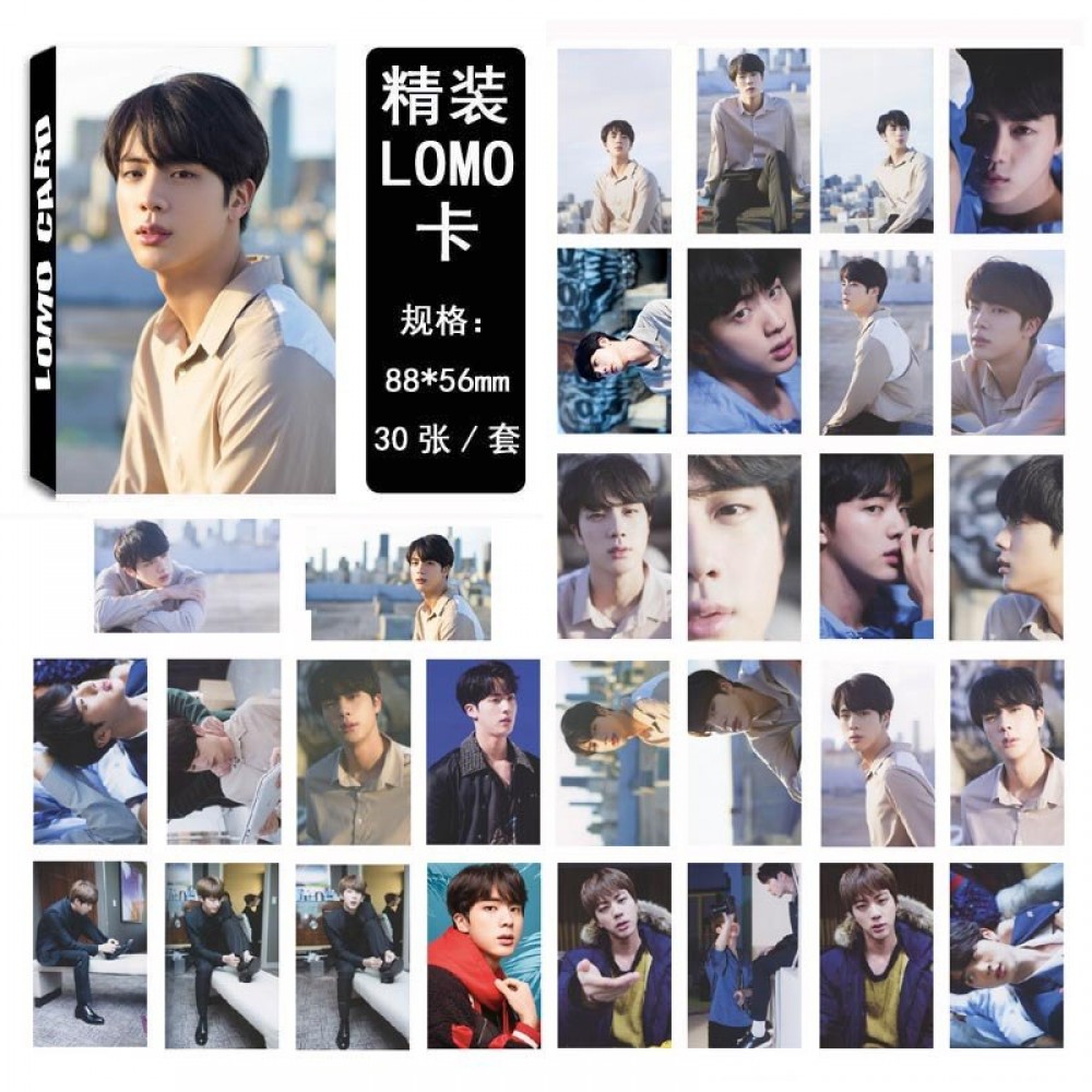 [MYKPOP]BTS DICON #5 JIN Photo Album LOMO Cards Paper Photo Card HD Photocard SA180051006
