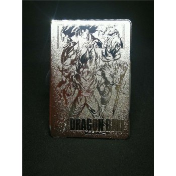 hot Animation Dragon Ball Super Action Figures Golden Flash Cards Metal card Collection Card Kid Gift Toy