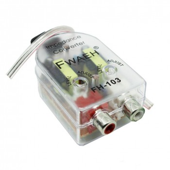 New Car Audio High to Low Output Transfer Car Stereo Impedance Converter Frequency Transmit