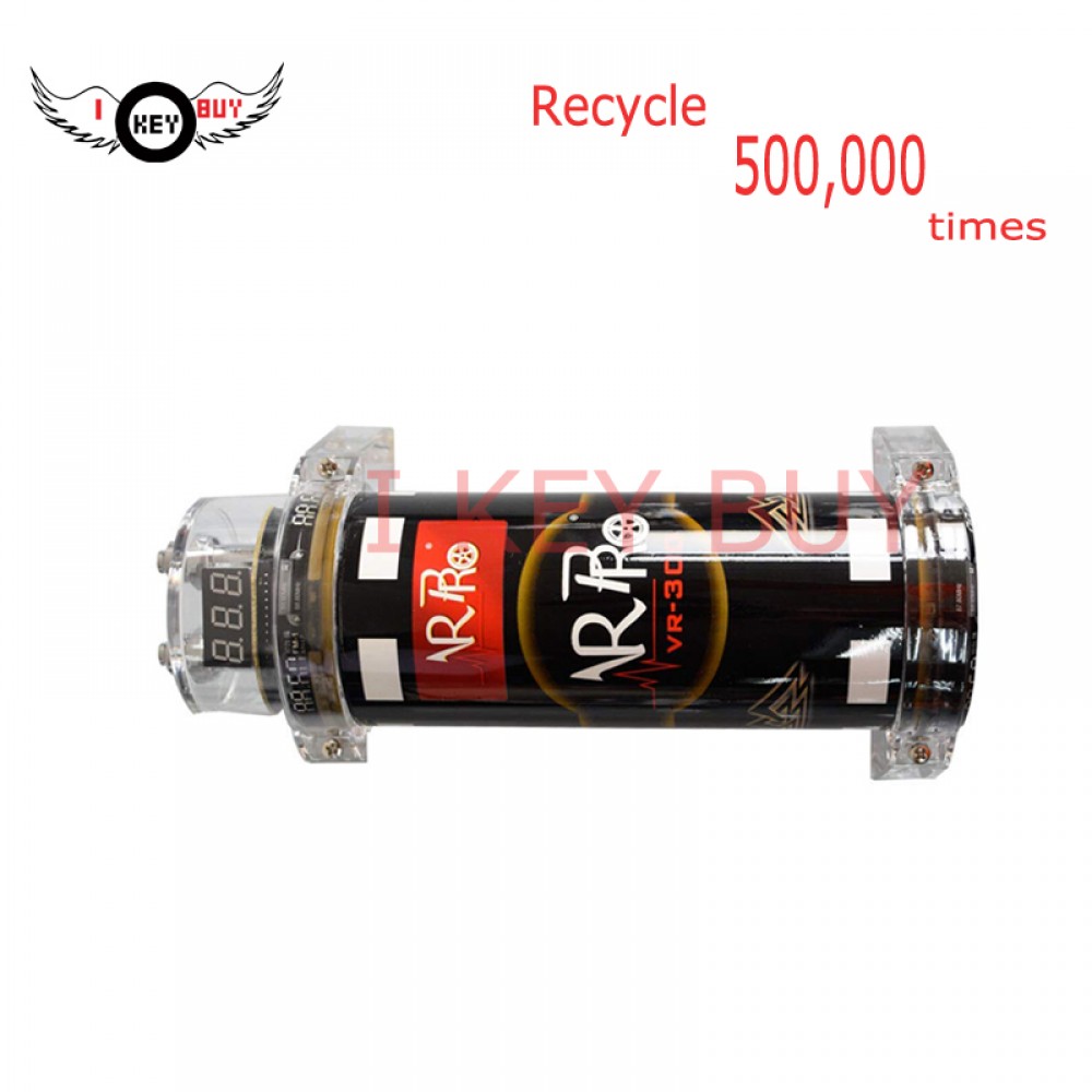 I Key Buy 3.0 Farad Car Capacitance 10--14v Voltage Display Power Supply Hybrid Digital Audio Capacitor Free shipping