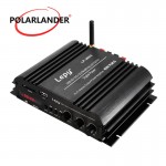 no SD card no U disk LEPY HiFi Digital Stereo Amplifier With Car motorcycle Computer speaker bluetooth Without Power Cable