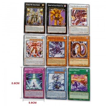 40PCS Yu gi oh Rare Flash Cards Yu Gi Oh Game Paper Cards Kids Toys Girl Boy Collection Yu-Gi-Oh Cards Christmas Gift With Box