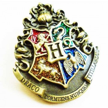 Harri Potter HP Harry Gryffindor/Hogwarts Slytherin School Metal Cool Badge Pin Brooch Chestpin Costume Accessory Gift