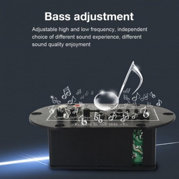 8 Inch 25W Universal HI-FI Bluetooth Car Audio Power Amplifier Auto FM Radio Player Support/ SD / USB / DVD / MP3 Input