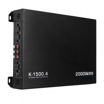 2000W 4 Channel Car Amplifier Speaker Vehicle Auto Audio Amplifier Power Stereo Amp Auto Audio Power Amplifier Player DC 12V