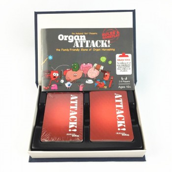 Party Cards Board Game Organ Attack for Family Adult Children Table Cards for Collection Birthday Present Valentine Gift