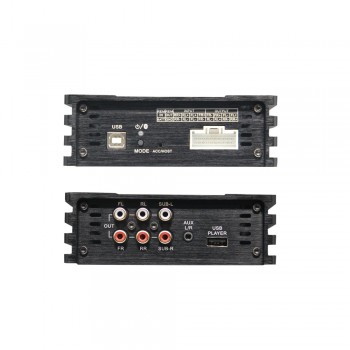 PUZU  ISO wiring harness cable Car DSP Amplifier 4X150W support PC tool 31 EQ  android APP bluetooth lossless USB music