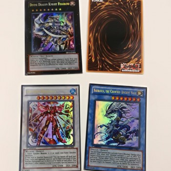 60pcs/set Yu Gi Oh Games Not repeating English Cards Game Collection Cards with metal box Toys For kids