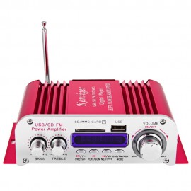 Hi-Fi Digital Auto Car Stereo Power Amplifier LED Sound Mode Audio Music Player Support USB MP3 DVD SD MMC FM