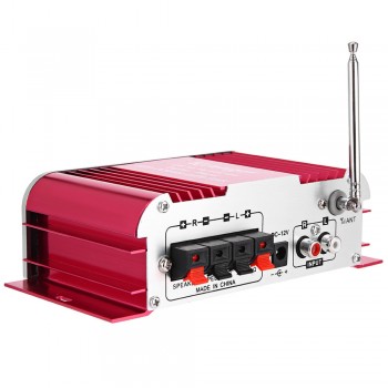 Hi-Fi Digital Auto Car Stereo Power Amplifier LED Sound Mode Audio Music Player Support USB MP3 DVD SD MMC FM