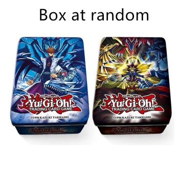 60PCS/Set Yugioh game CARDS against all flash CARDS rare card group iron box boy collection Christmas gifts