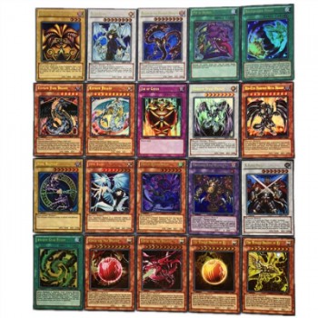 60PCS/Set Yugioh game CARDS against all flash CARDS rare card group iron box boy collection Christmas gifts