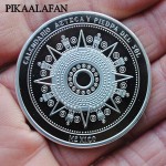 PIKAALAFAN Commemorative Coin Mexican Mayan Calendar Aztec Coin COINS Collecting COINS