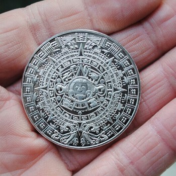 PIKAALAFAN Commemorative Coin Mexican Mayan Calendar Aztec Coin COINS Collecting COINS