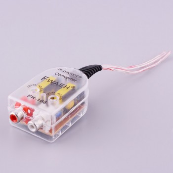 Adjustable Level Speaker High to Low Impedance Converter 2 Channel Line Out