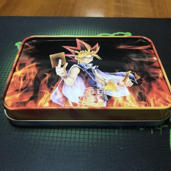 Japan Yu Gi Oh Legendary Duel Party Playing Game Cards Egyptian God Collectible Toys Metal Box packaging Gifts for Boys